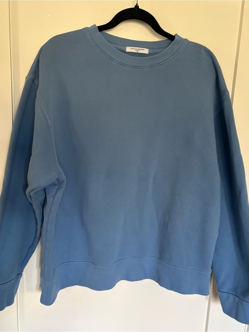 EUC Womens perfectwhitetee Lennon Sweatshirt Sz XL
